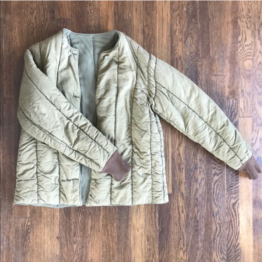Vintage Military Liner Coat
